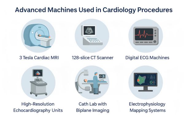 Advanced Technology & Equipment used in Cardiology Procedures in Mumbai at Bombay Hospital