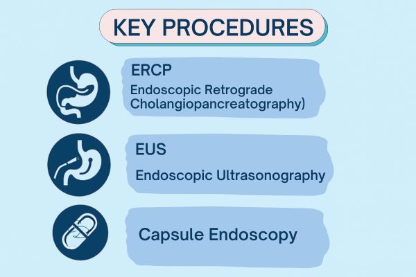 Key procedures of Gastroenterology at Bombay Hospital in Mumbai